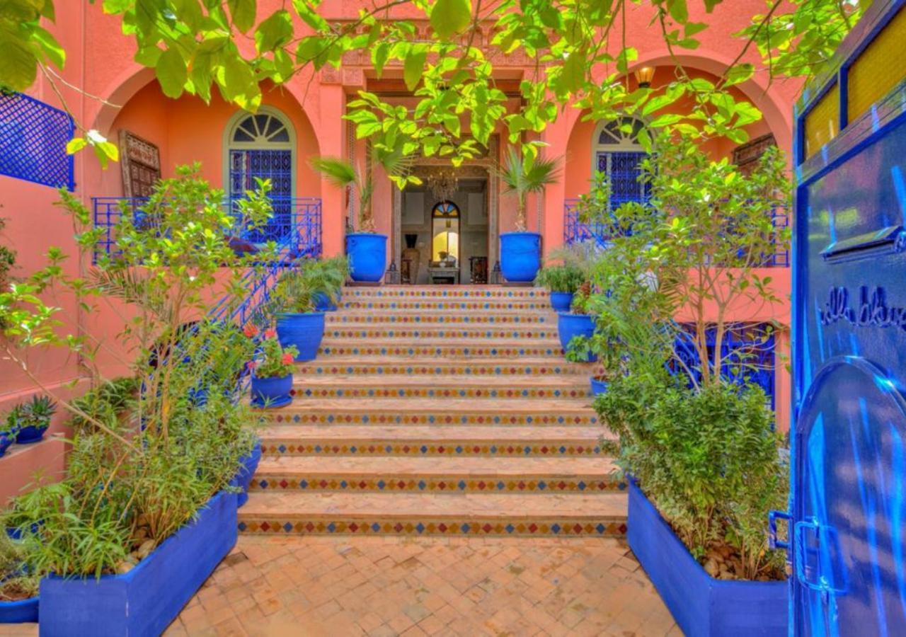 Riad La Villa Bleue & Spa Marrakesh Exterior foto