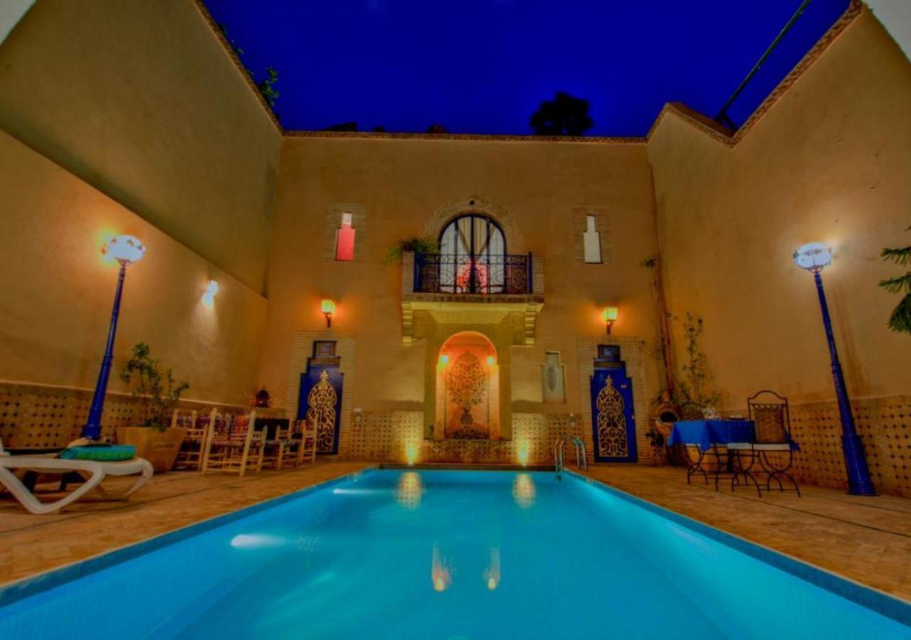 Riad La Villa Bleue & Spa Marrakesh Exterior foto